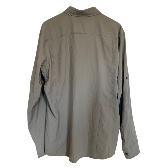 KUHL Men’s Khaki Bandit Long Sleeve Button Shirt Size XL - Picture 3 of 10